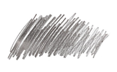 Lines hatching grunge graphite pencil background and texture isolated on white background, design...