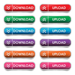 Button download and Upload