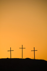 Crosses at Sunrise tall