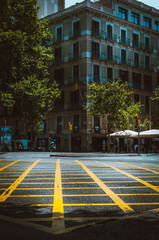 Rue graphique de Barcelone