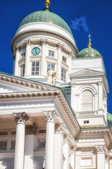 Helsinki cathedral in finland