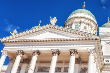 Helsinki cathedral in finland