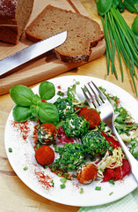 Frischkäsebällchen