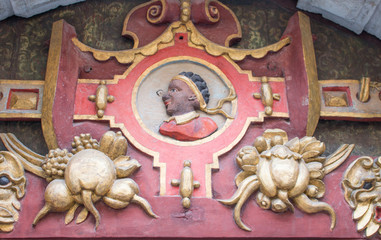 Eingang zum Schwarzhäupterhaus Tallinn Estland