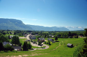 la féclaz en été 