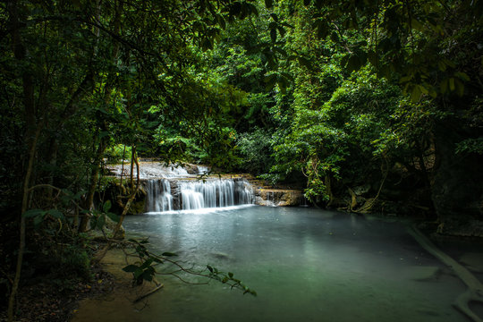 tropical Waterfall in thailand