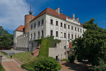 Fototapeta na wymiar Głogów, Zamek Książąt Głogowskich