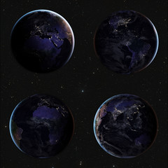 Planet Earth from space