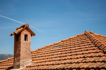 Dachziegel in Nizza
