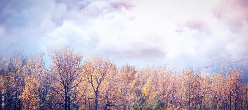 Aufkleber composite image of high angle view of cloudscape
