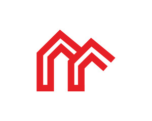 House Construction Logo Template Design Vector, Emblem, Design Concept, Creative Symbol, Icon