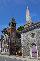 Fototapeta na wymiar St. Michael-in-Lewes Church in the UK.
