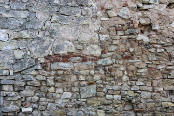old fortress wall 