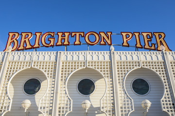 Brighton Pier in East Sussex
