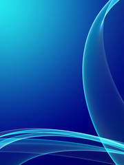 Beautiful abstract background with manysoft flame wave lines