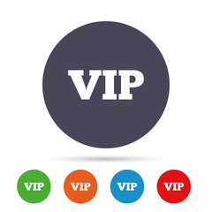 Vip sign icon. Membership symbol.