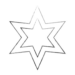 star decorative isolated icon vector illustration design