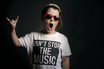 niño rockero 