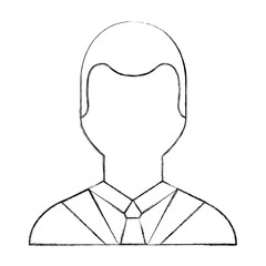 businessman avatar character icon vector illustration design