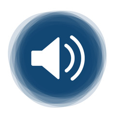 Abstract round button - sound - volume