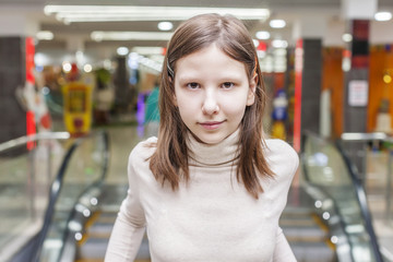teenage girl portrait