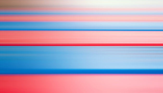 Abstract Motion Blur Of Red And Blue Futuristic Background