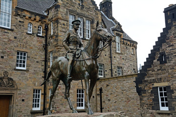 The castle, Edinburgh, Scotland