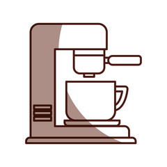 coffee machine isolated icon vector illustration design