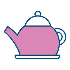 coffee teapot isolated icon vector illustration design