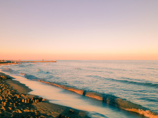 Naklejka premium Włoski krajobraz.