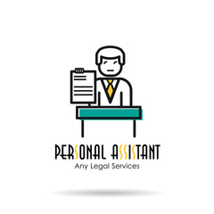 Linear Icon - Personal assistant