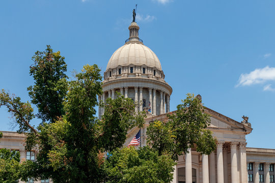 Oklahoma State Capital Dome.