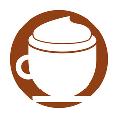 coffee cup isolated icon vector illustration design