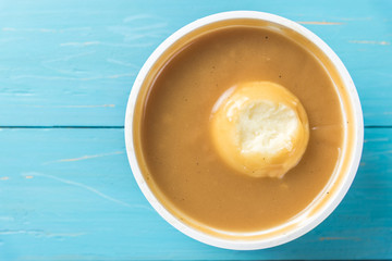 Mashed Potatos in a cup