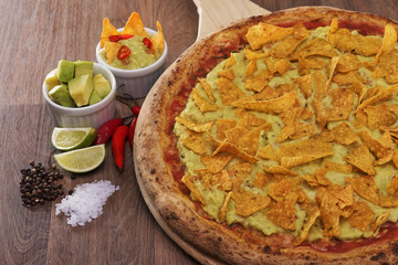 Pizza Mexicana Guacamole 