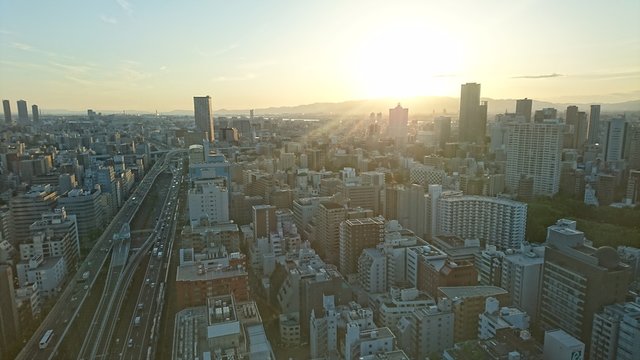 なにわの夕焼け　その二