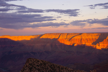 Cape Royal Overlook at Sunset E