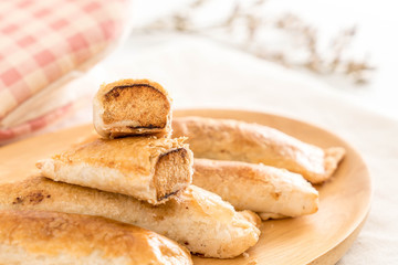 pies stick with dried shredded pork