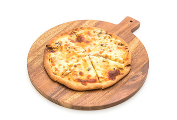creamy mushroom pizza