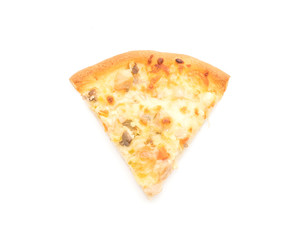 creamy mushroom pizza