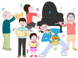 家族のコンサート