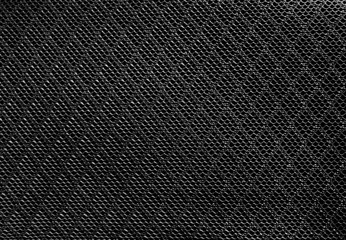 Black color mesh fabric textile texture background,lattice sport wear textured