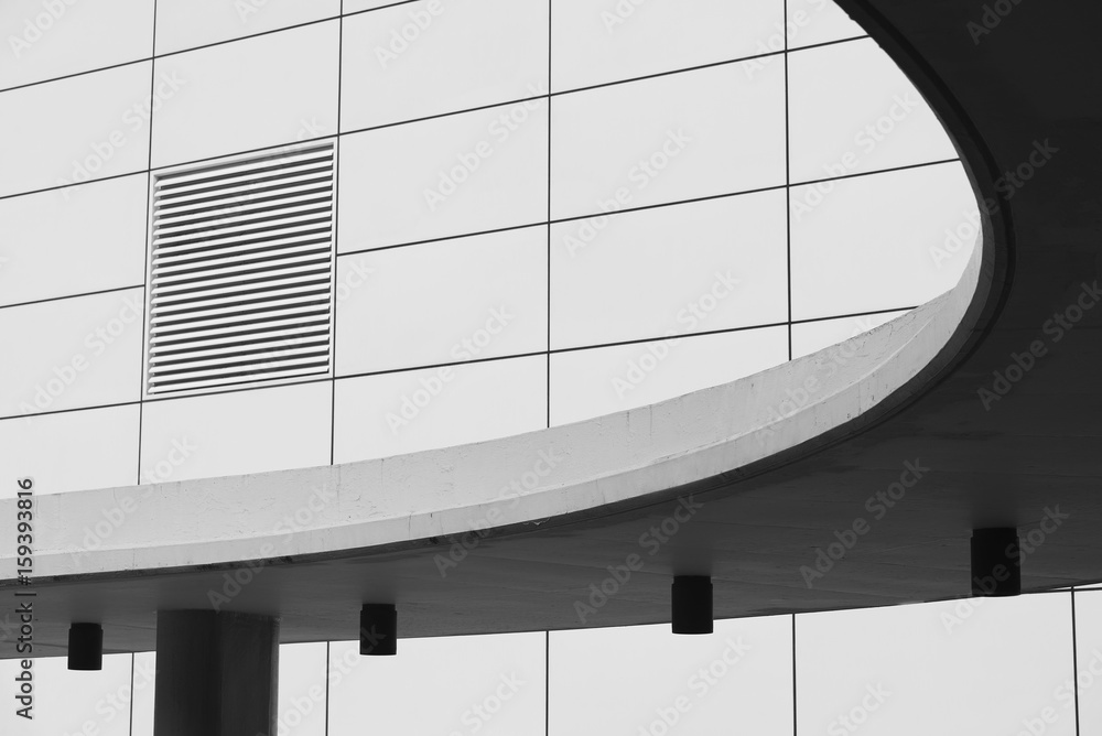 Aufkleber building abstract