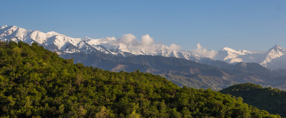 Mountains landscape, Tien-Shan Mountains, Almaty, Kazakhstan