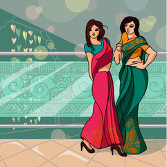 Indian fashion set