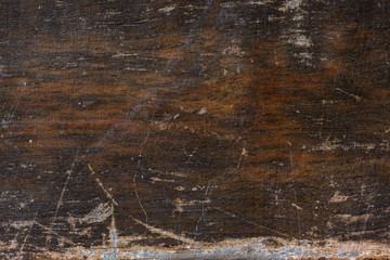 Texture of old brown grunge wood surface