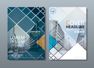 Annual report brochure flyer design template vector, Leaflet cover presentation, book cover.