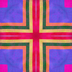 Abstract kaleidoscope or endless pattern.