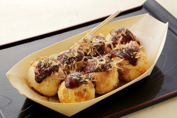たこ焼き　Japanese food Takoyaki