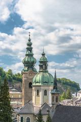 Fototapeta na wymiar Beautiful Old Christian Church - Salzburg, Austria